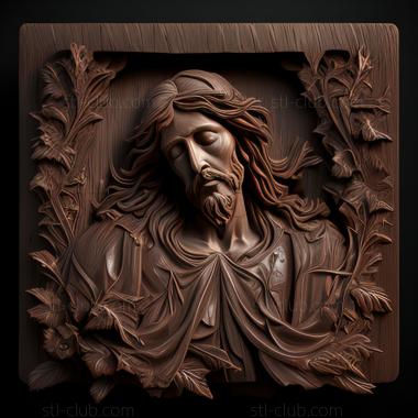 3D model st jesus (STL)